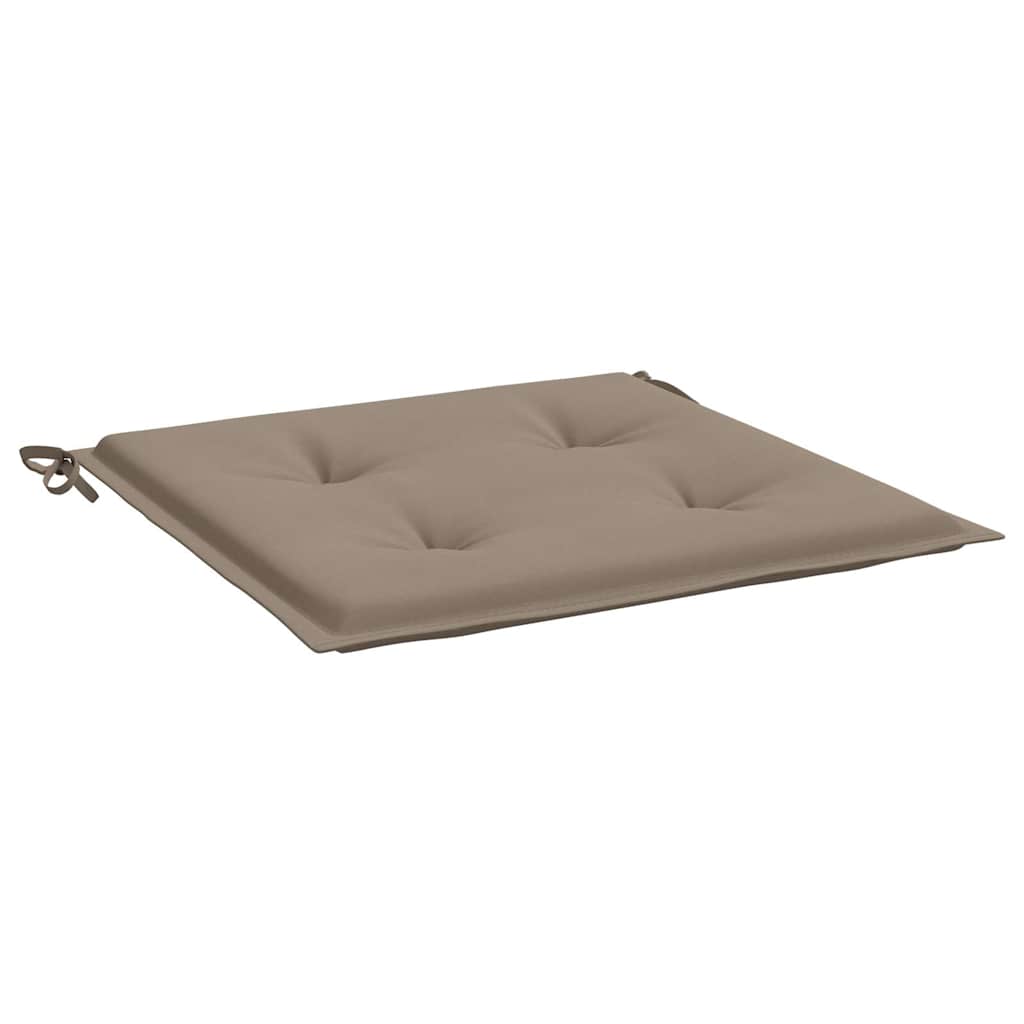 Garden Chair Cushions 2 pcs Taupe 50x50x3 cm Oxford Fabric