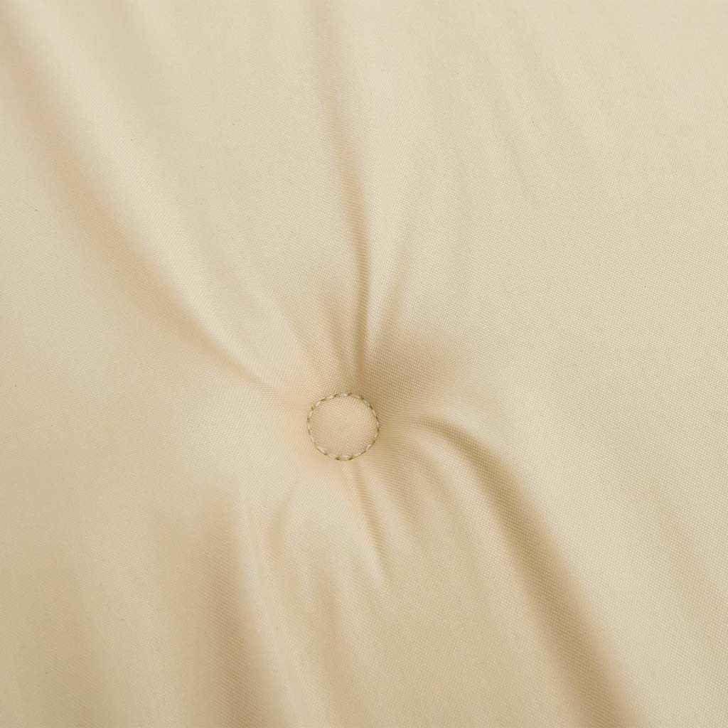 Garden Chair Cushions 2 pcs Beige 50x50x3 cm Oxford Fabric