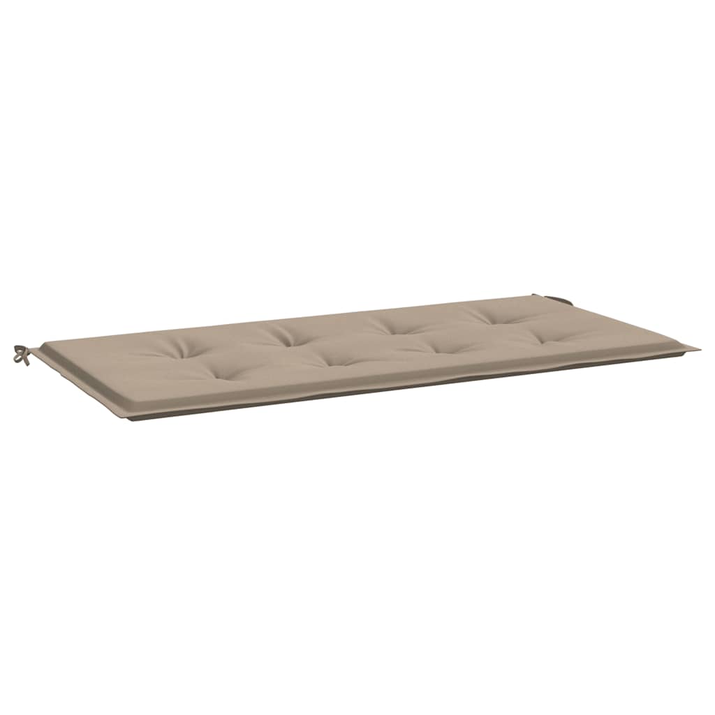 Garden Bench Cushion Taupe 120x50x4 cm Oxford Fabric
