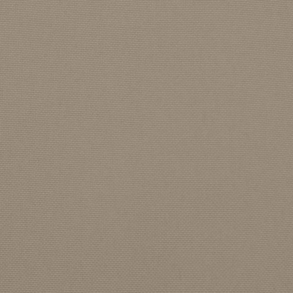 Garden Bench Cushion Taupe 120x50x3 cm Oxford Fabric