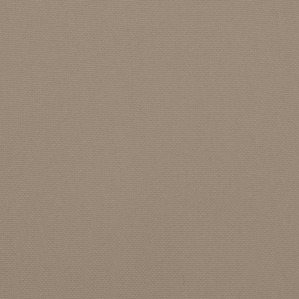 Garden Bench Cushion Taupe 180x50x3 cm Oxford Fabric