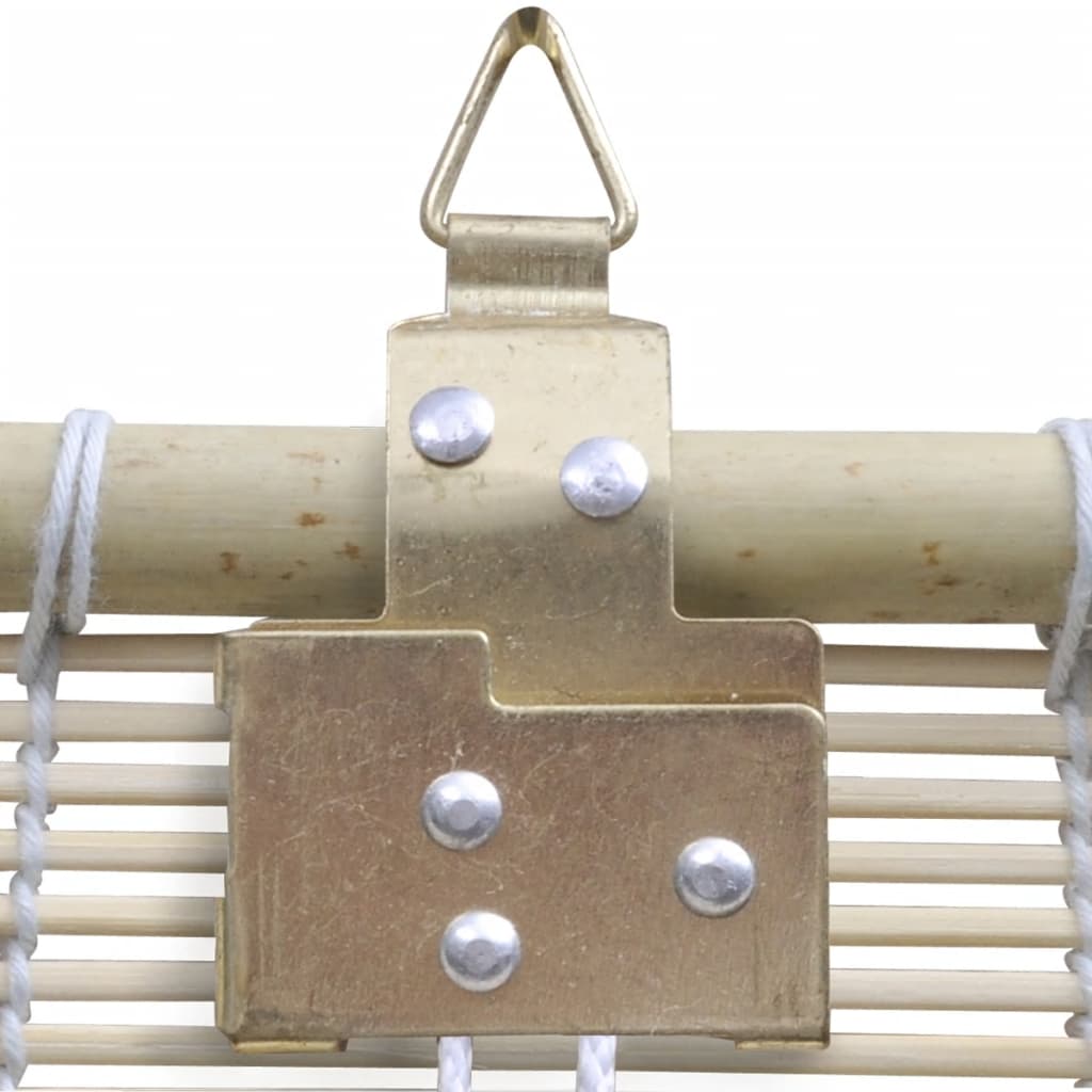 Natural Bamboo Roller Blinds 4 pcs 120x160 cm