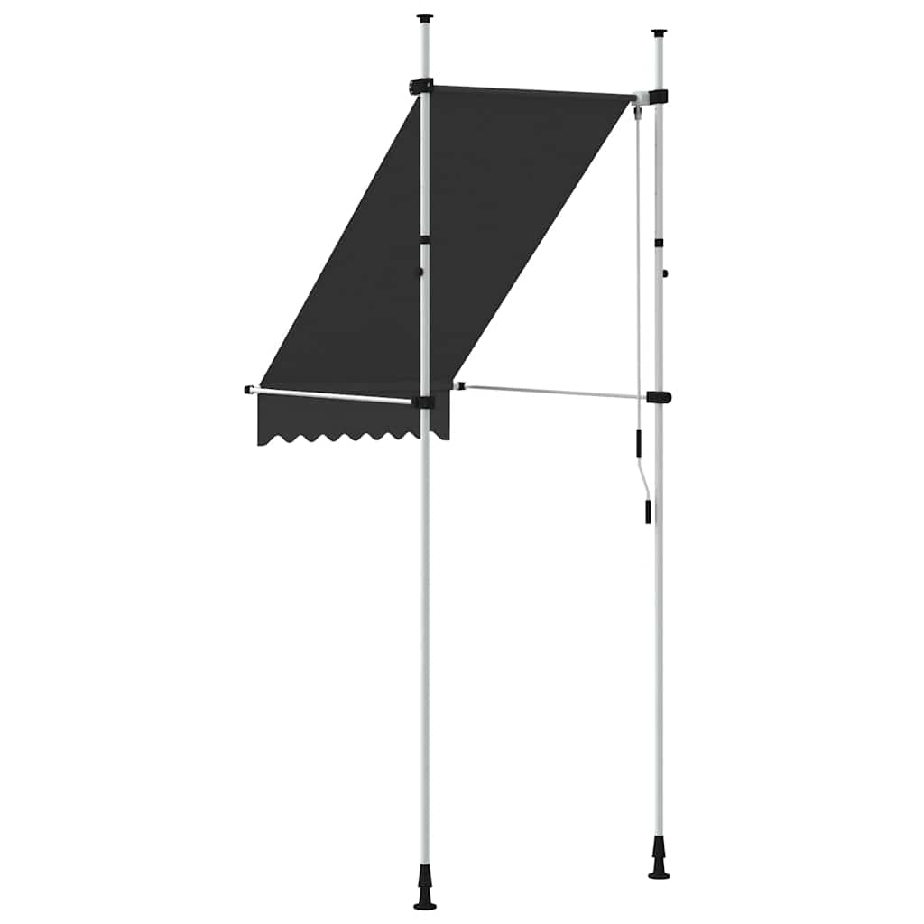 Manual Retractable Awning 100 cm Anthracite