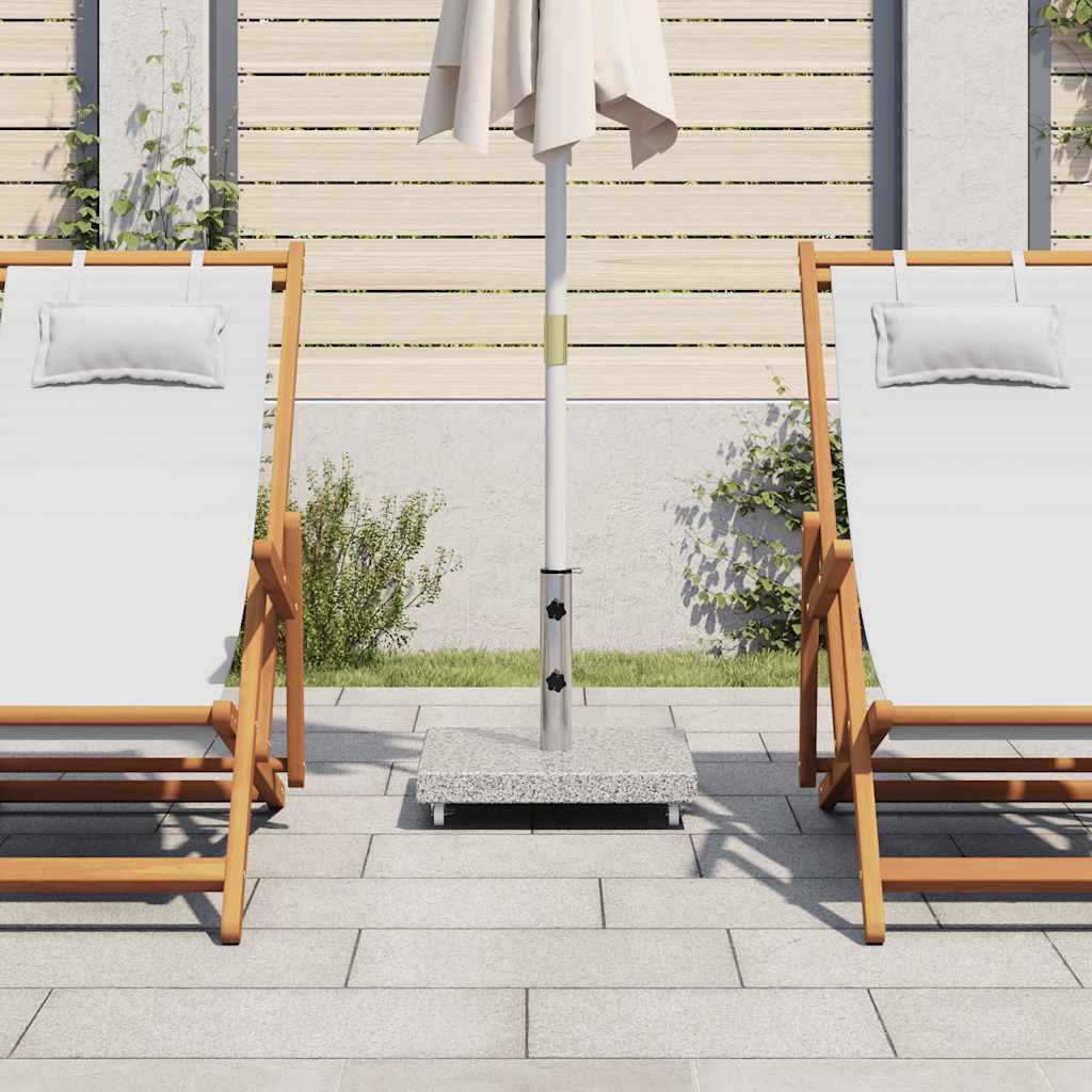 Parasol Base Granite 30 kg Square Grey