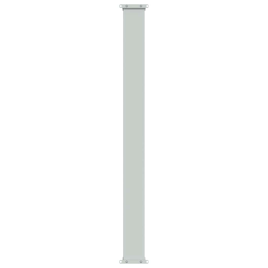 Patio Retractable Side Awning 100x514 cm Black