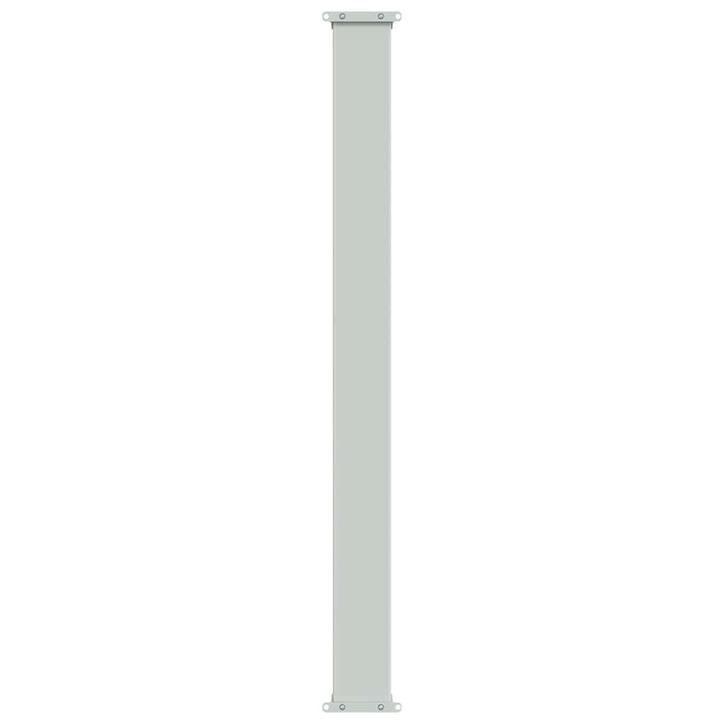 Patio Retractable Side Awning 100x500 cm Grey
