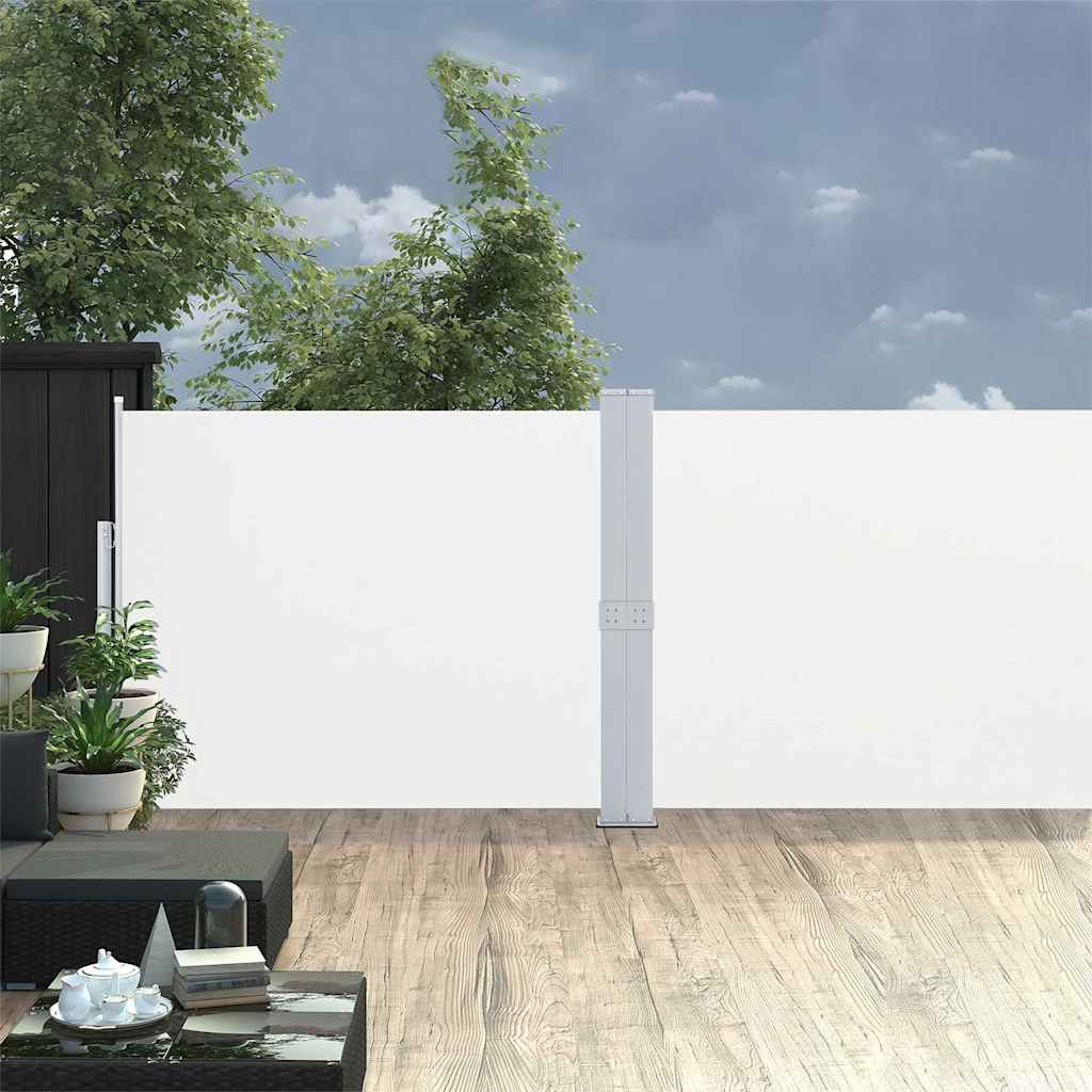 Retractable Side Awning Cream 170x1000 cm