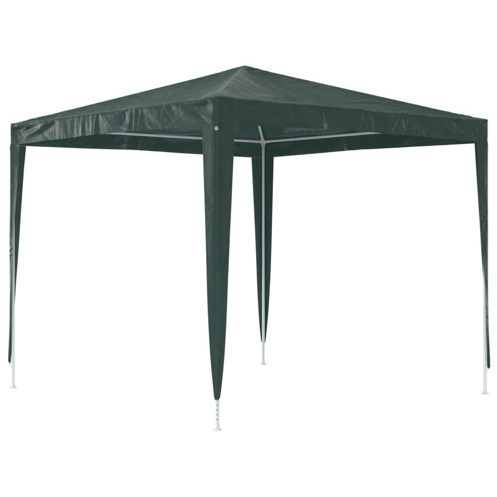 Professional Party Tent 2.5x2.5 m Green 90 g/m?
