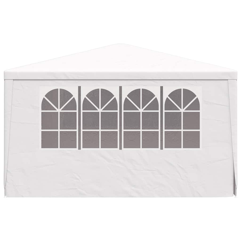 Professional Party Tent with Side Walls 4x4 m White 90 g/m²