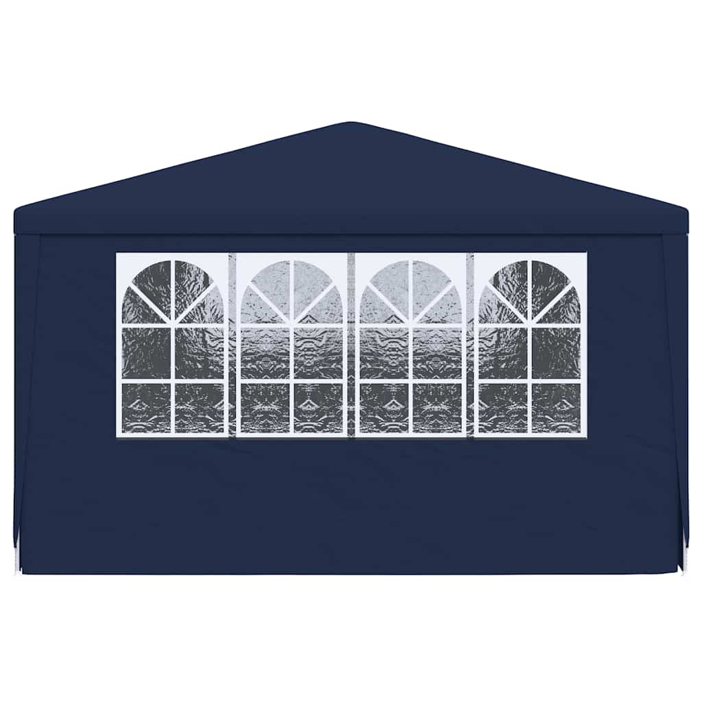 Professional Party Tent with Side Walls 4x6 m Blue 90 g/m²
