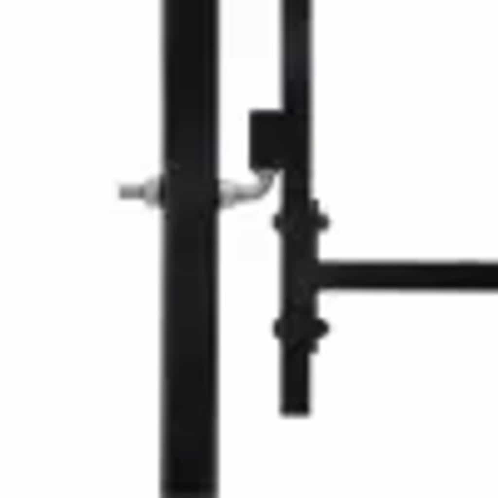 Double Door Fence Gate Woerden with Spear Top 400x174.5 cm