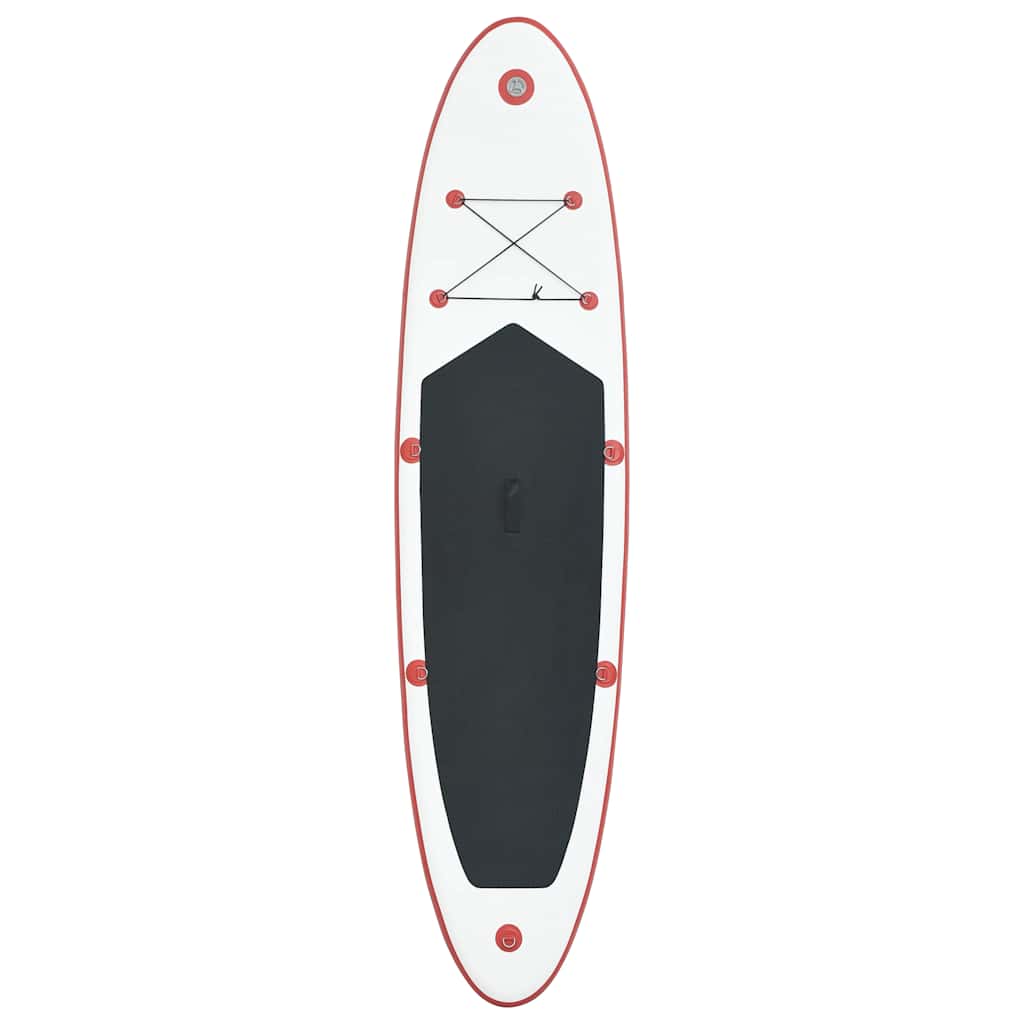 Stand Up Paddle Board Set SUP Surfboard Inflatable Red and White