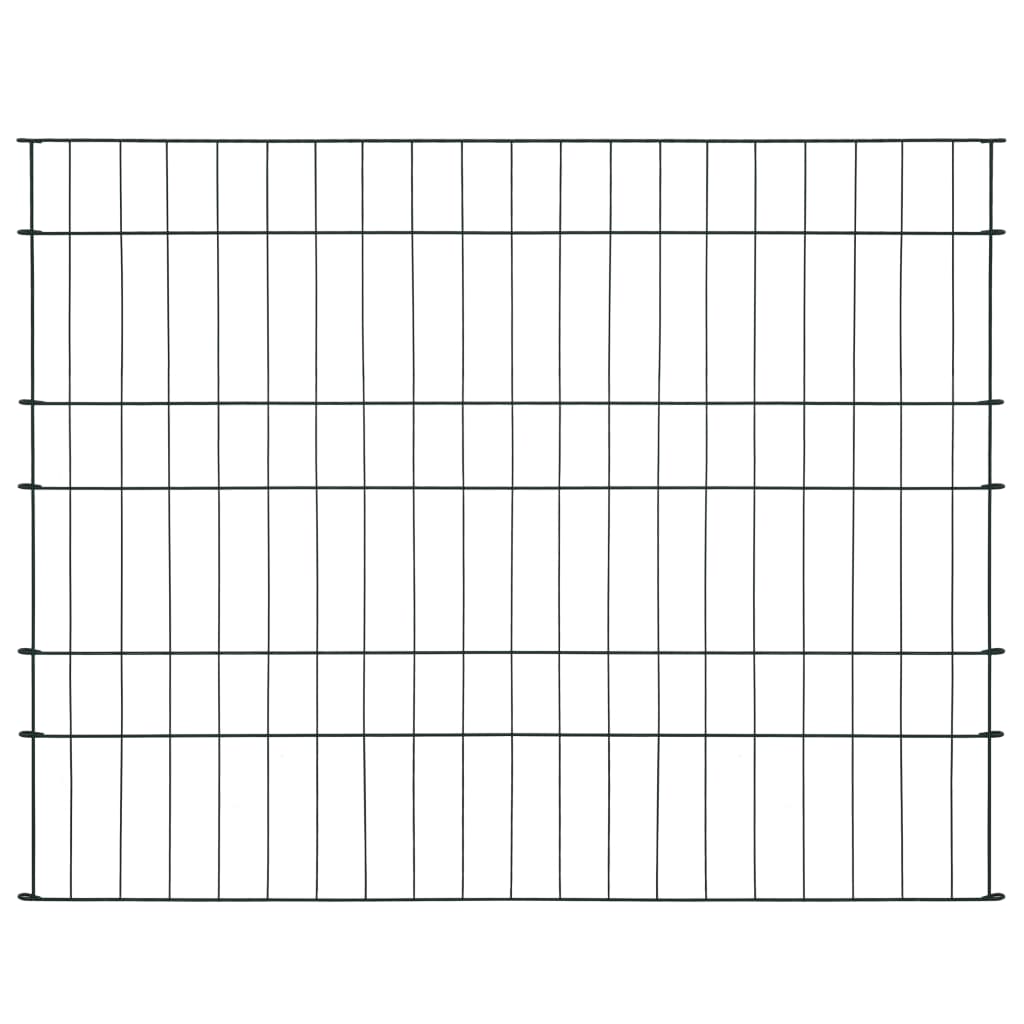Garden Fence Set 99.6x79.8 cm Green
