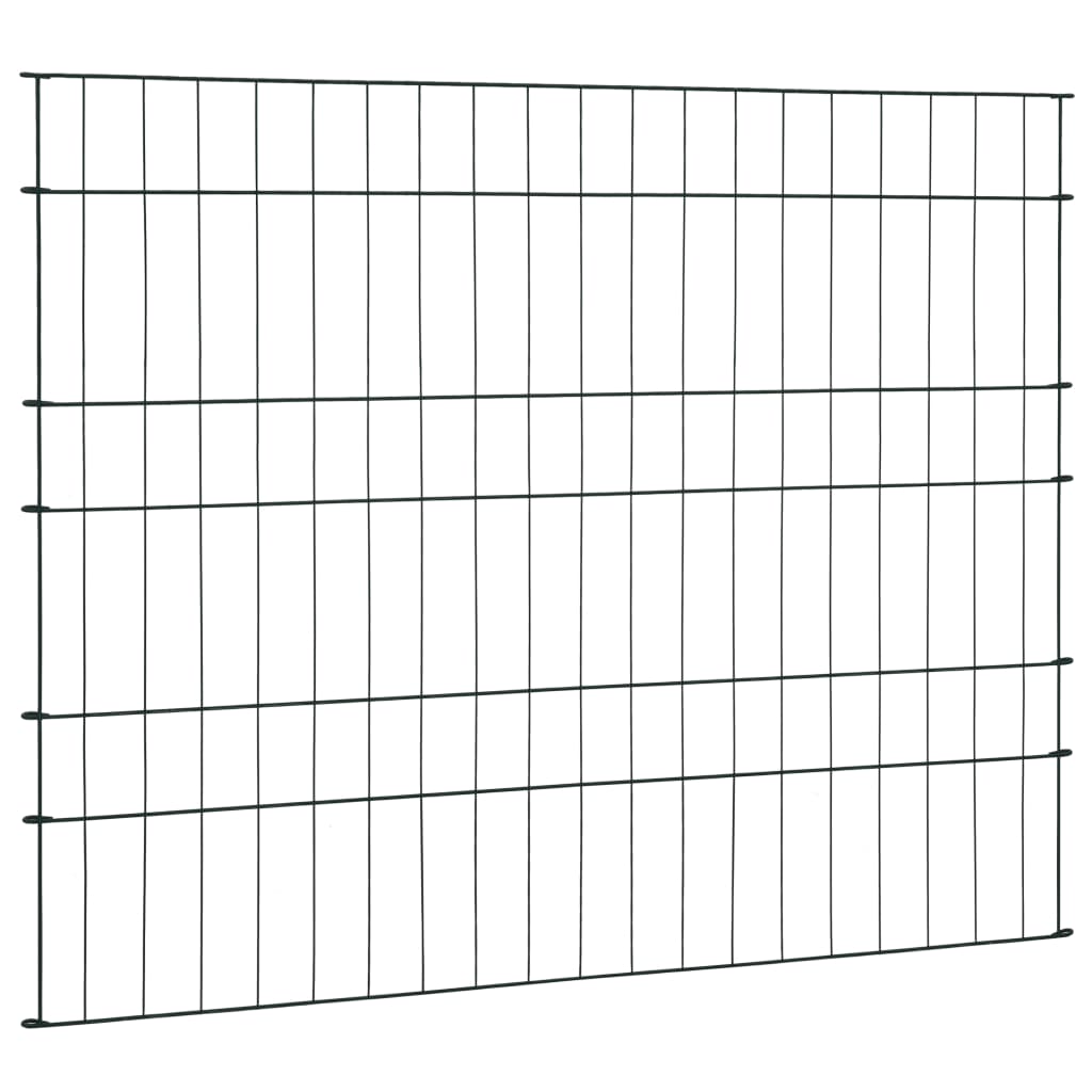 Garden Fence Set 99.6x79.8 cm Green