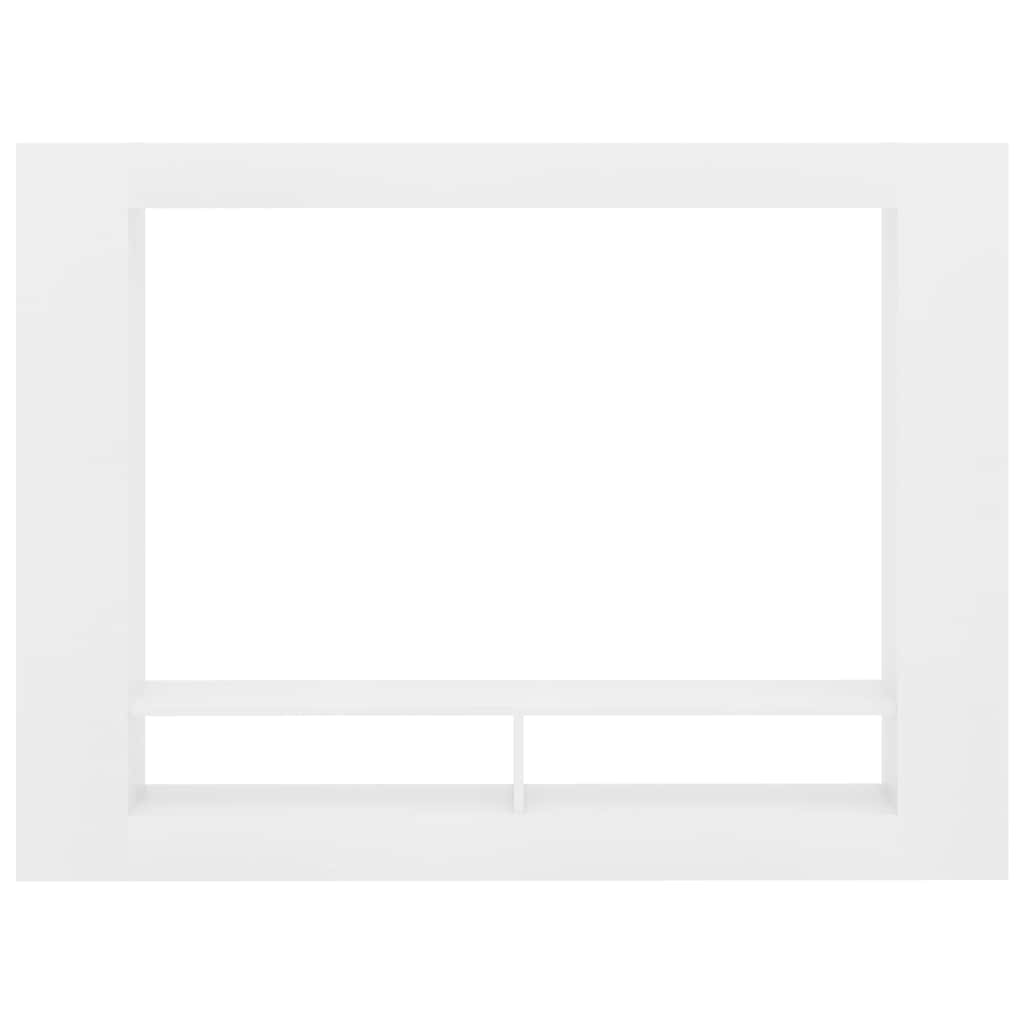 TV Cabinet White 152x22x113 cm Engineered Wood