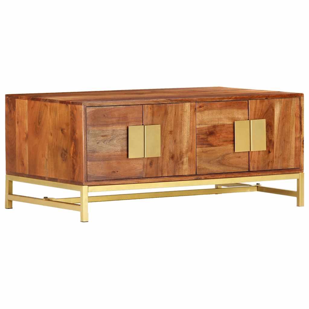 Coffee Table 90x55x40 cm Solid Acacia Wood