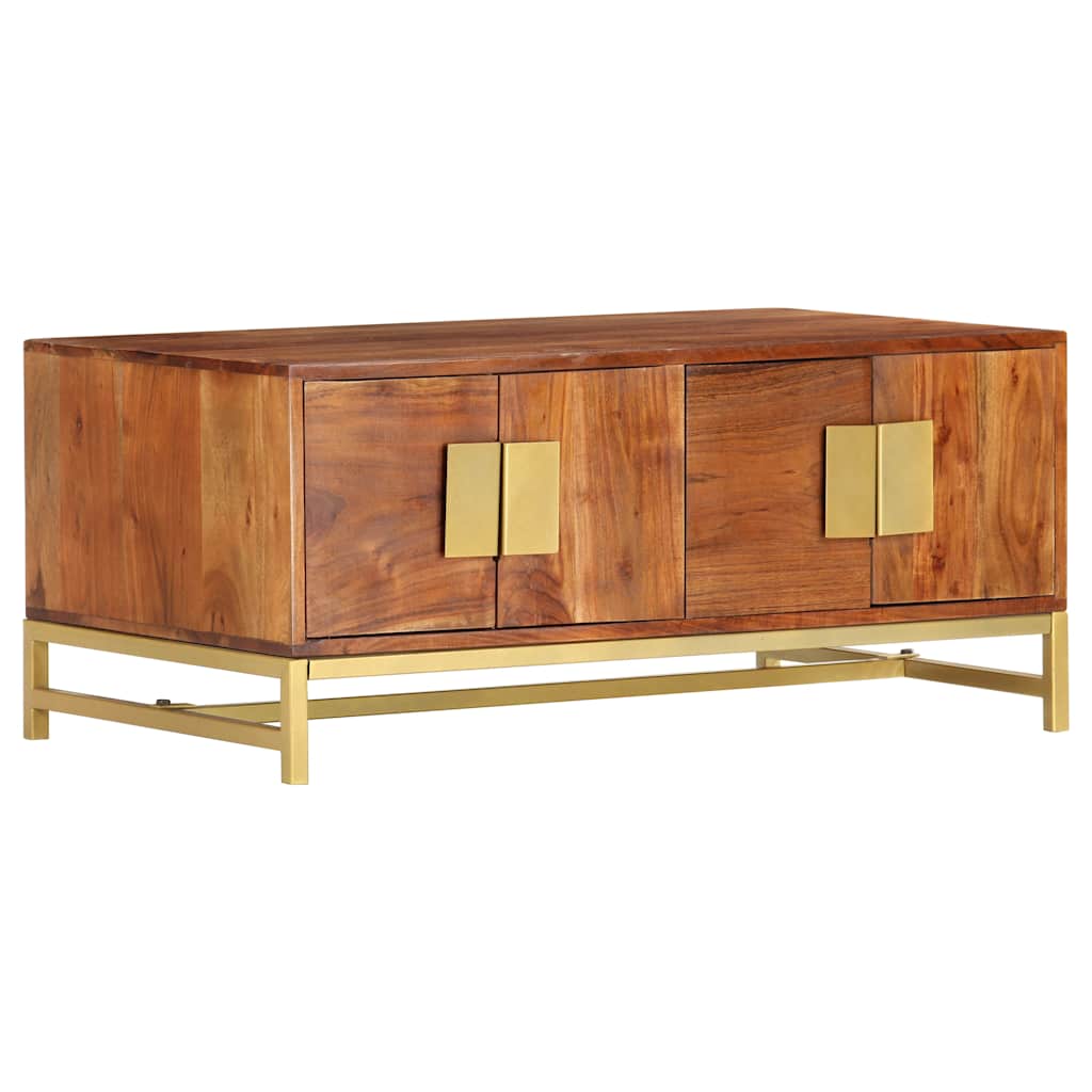 Coffee Table 90x55x40 cm Solid Acacia Wood
