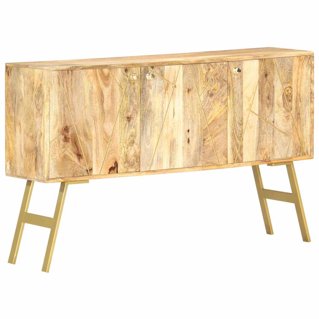 Sideboard 118x30x75 cm Solid Mango Wood