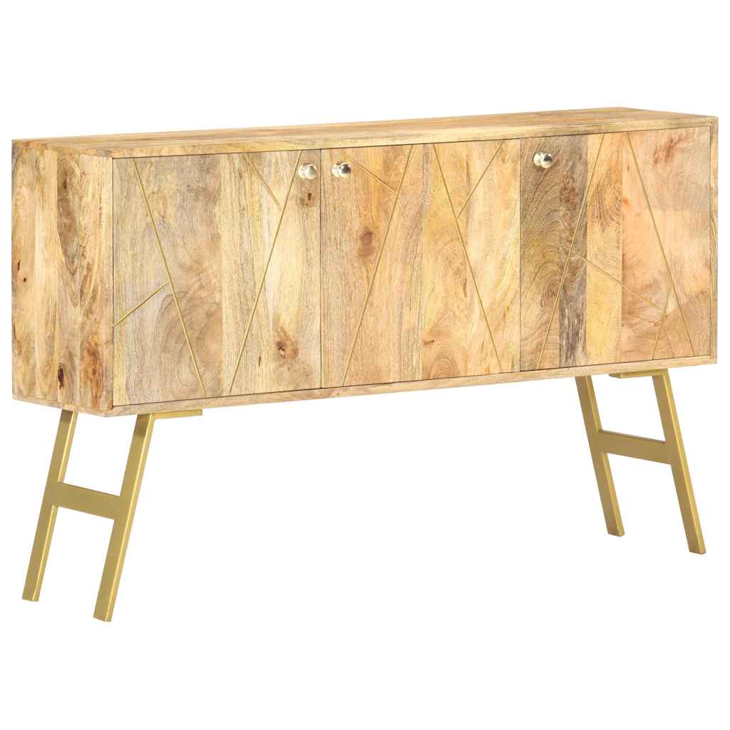 Sideboard 118x30x75 cm Solid Mango Wood