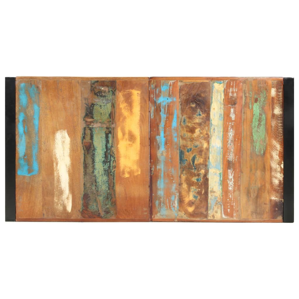 Bar Table 140x70x110 cm Solid Reclaimed Wood