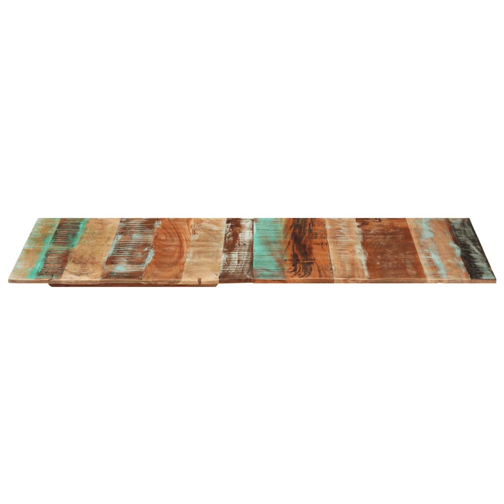 Rectangular Table Top 60x140 cm 15-16 mm Solid Wood Reclaimed