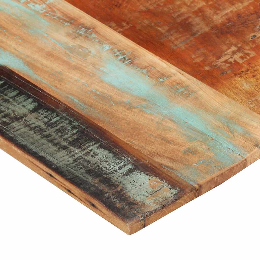 Rectangular Table Top 60x140 cm 15-16 mm Solid Wood Reclaimed