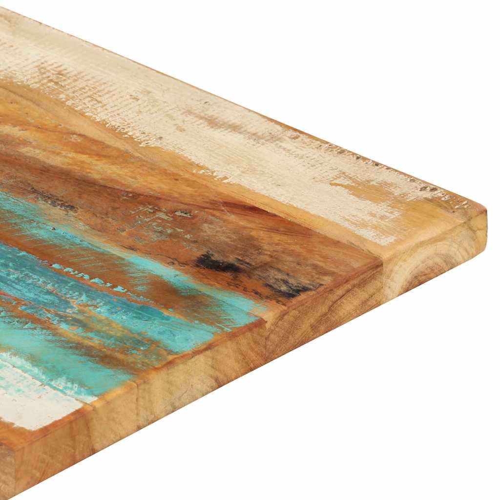 Rectangular Table Top 60x120 cm 25-27 mm Solid Reclaimed Wood