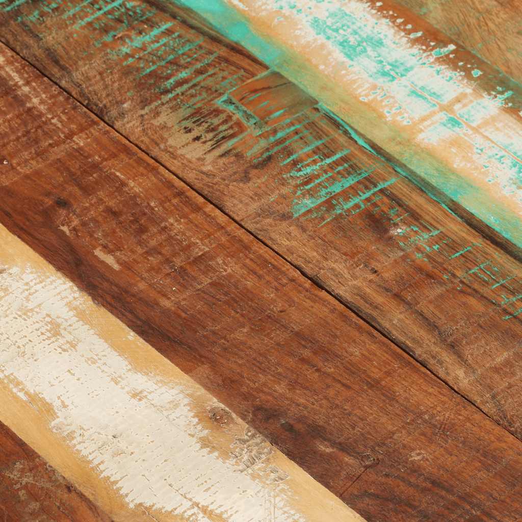 Rectangular Table Top 60x120 cm 25-27 mm Solid Reclaimed Wood