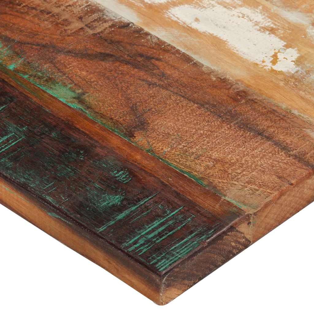 Rectangular Table Top 60x120 cm 25-27 mm Solid Reclaimed Wood