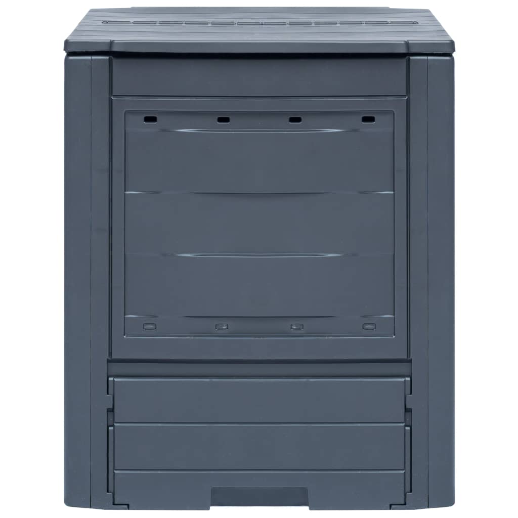 Garden Composters 3 pcs Grey 60x60x73 cm 780 L