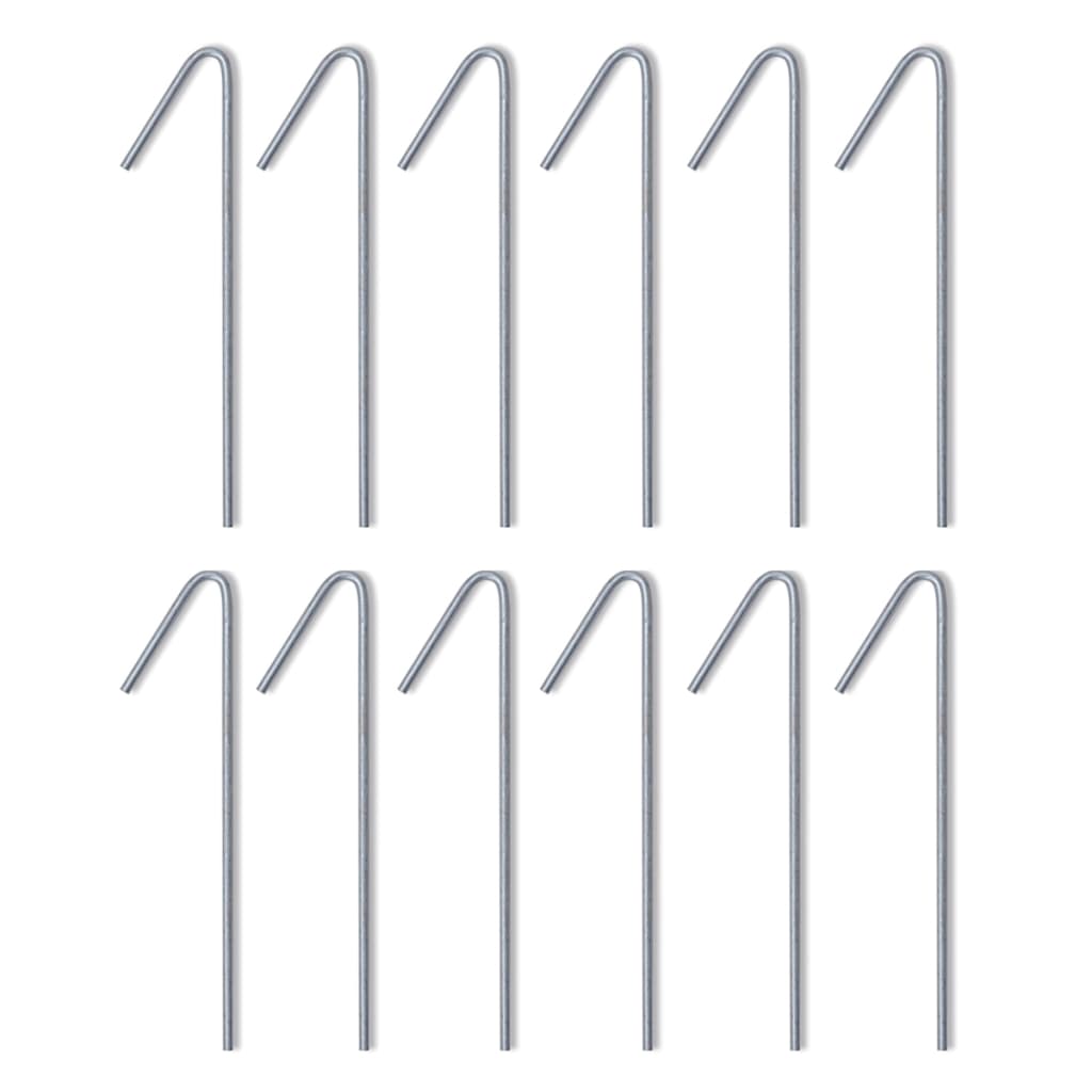 Professional Folding Party Tent with 4 Sidewalls 3x6 m Steel Cream