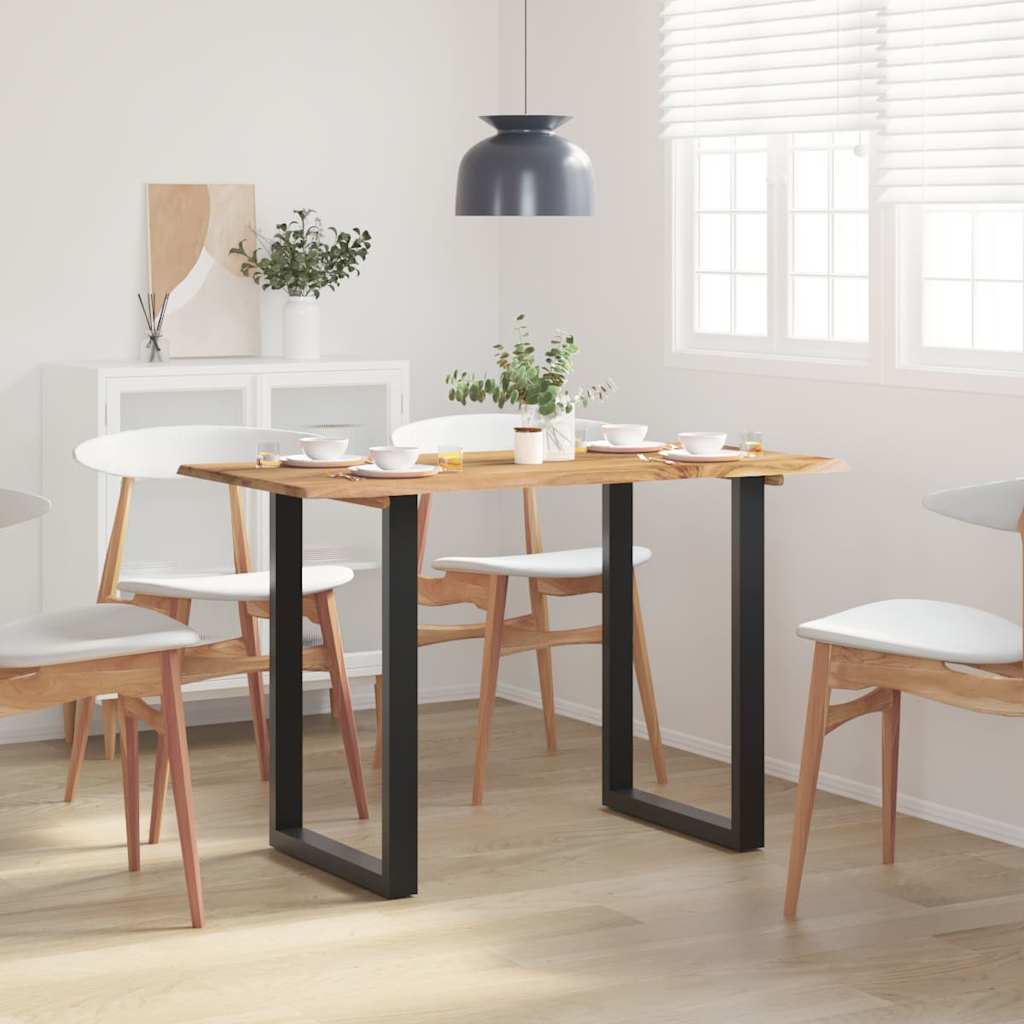Dining Table 118x58x76 cm Solid Acacia Wood