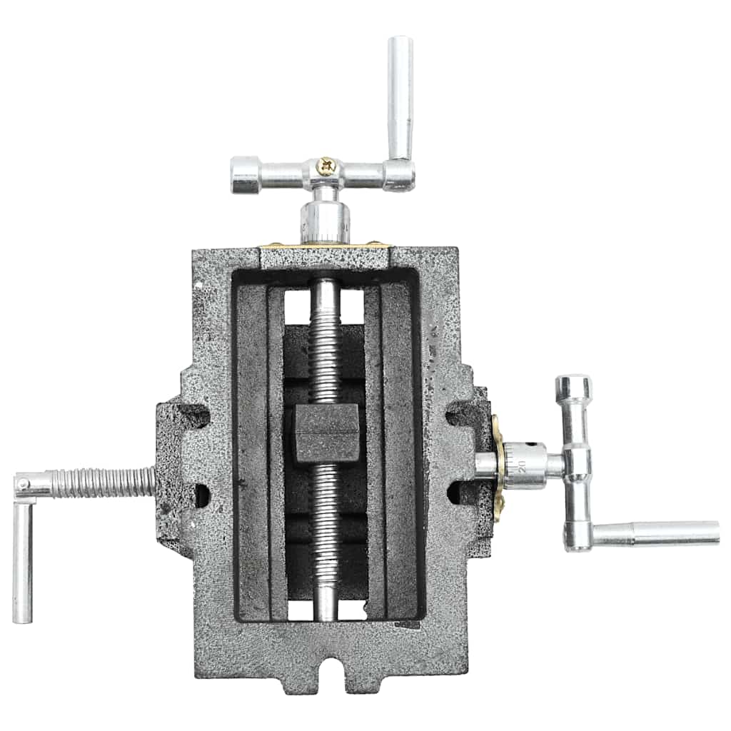 Manually Operated Cross Slide Drill Press Vice 70 mm