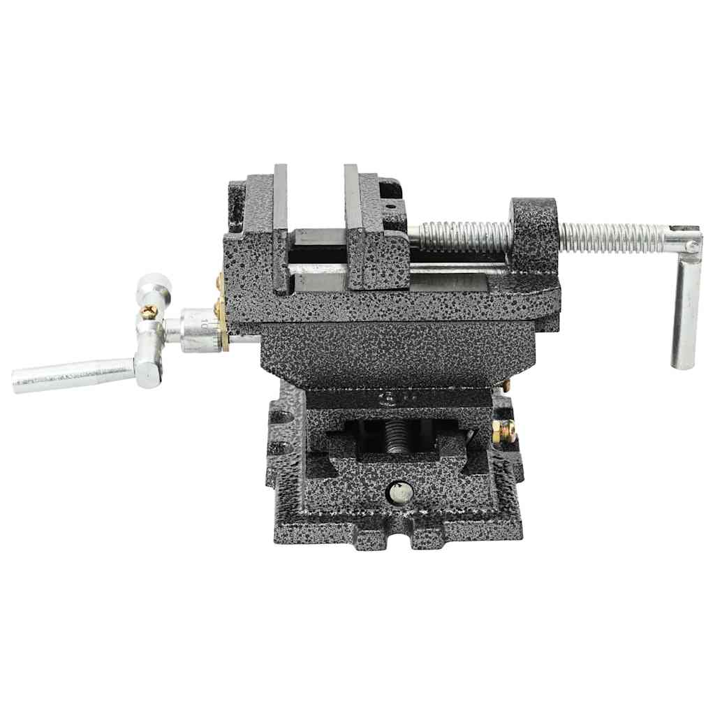 Manually Operated Cross Slide Drill Press Vice 70 mm