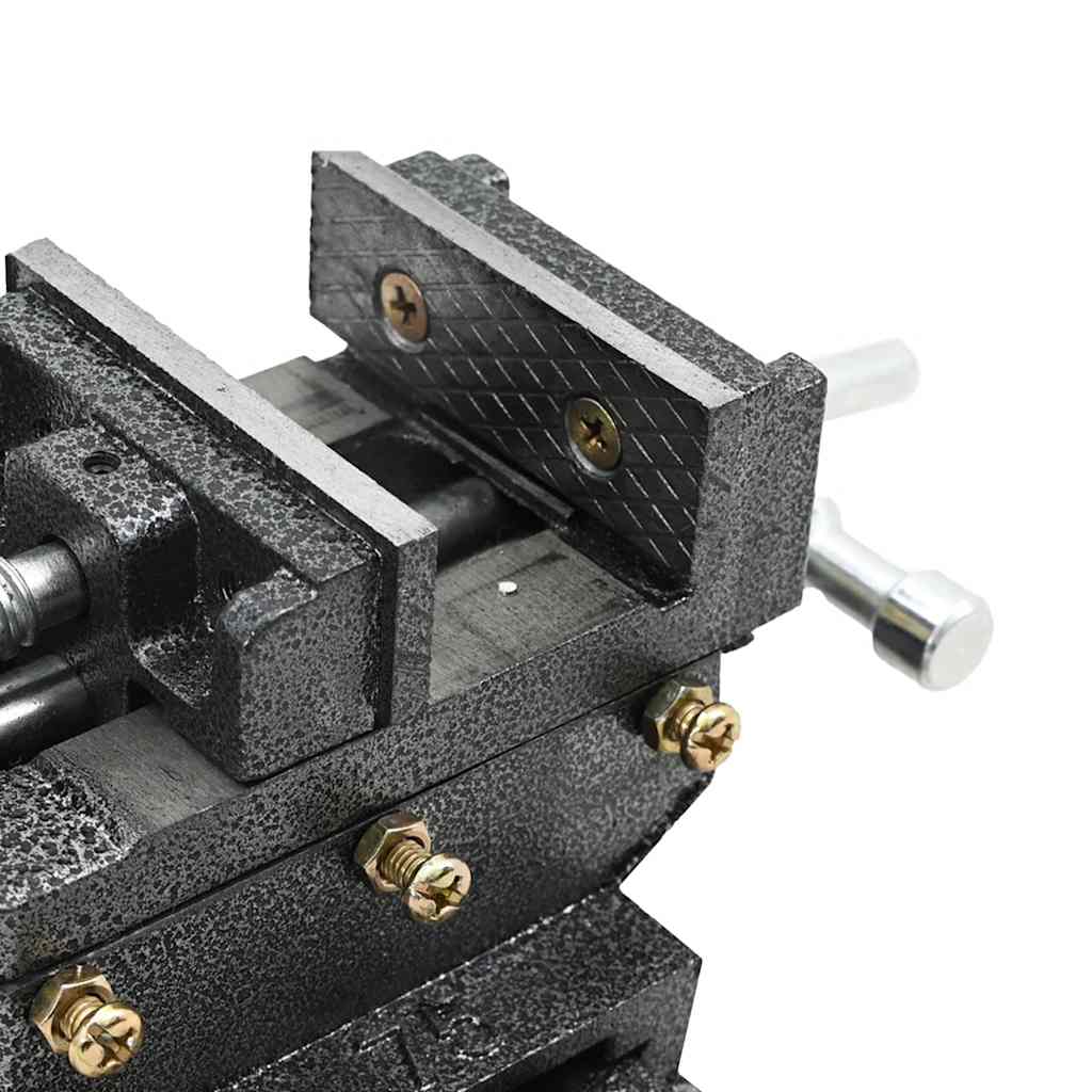 Manually Operated Cross Slide Drill Press Vice 70 mm
