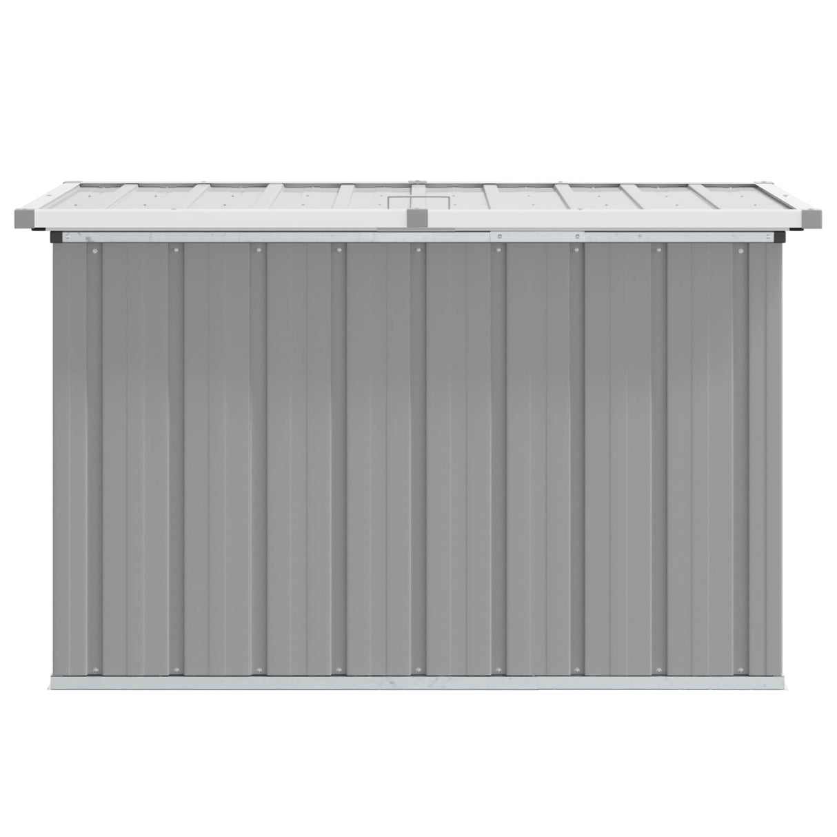 Garden Storage Box Grey 109x67x65 cm