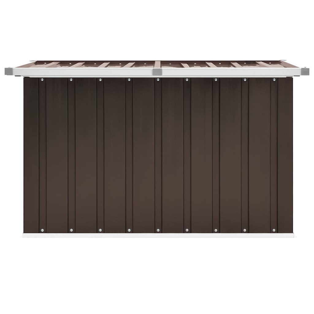 Garden Storage Box Brown 109x67x65 cm