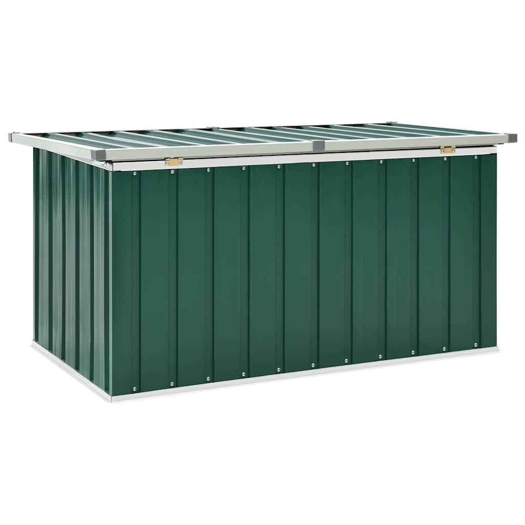 Garden Storage Box Green 129x67x65 cm