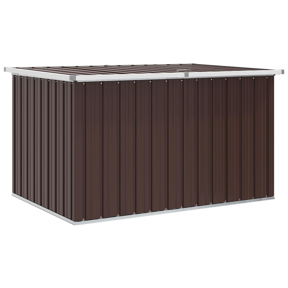 Garden Storage Box Brown 149x99x93 cm