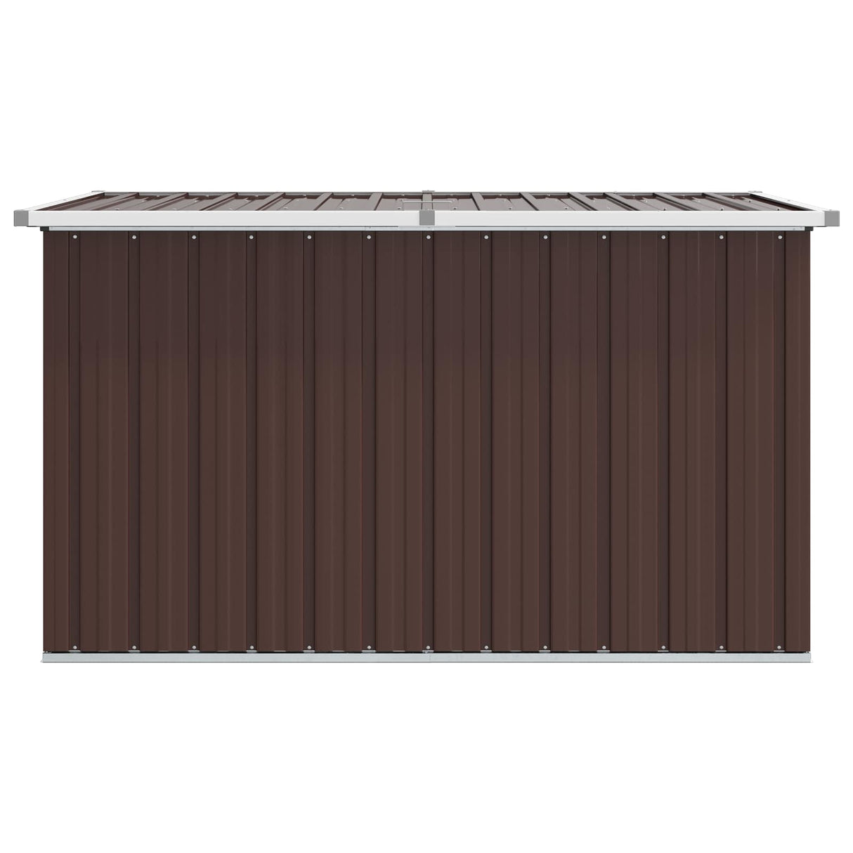 Garden Storage Box Brown 149x99x93 cm