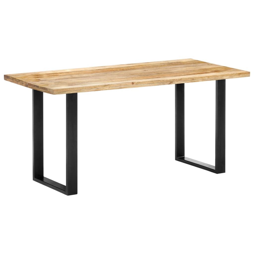 Dining Table 160x80x75 cm Solid Mango Wood