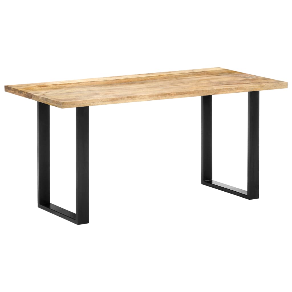 Dining Table 160x80x75 cm Solid Mango Wood