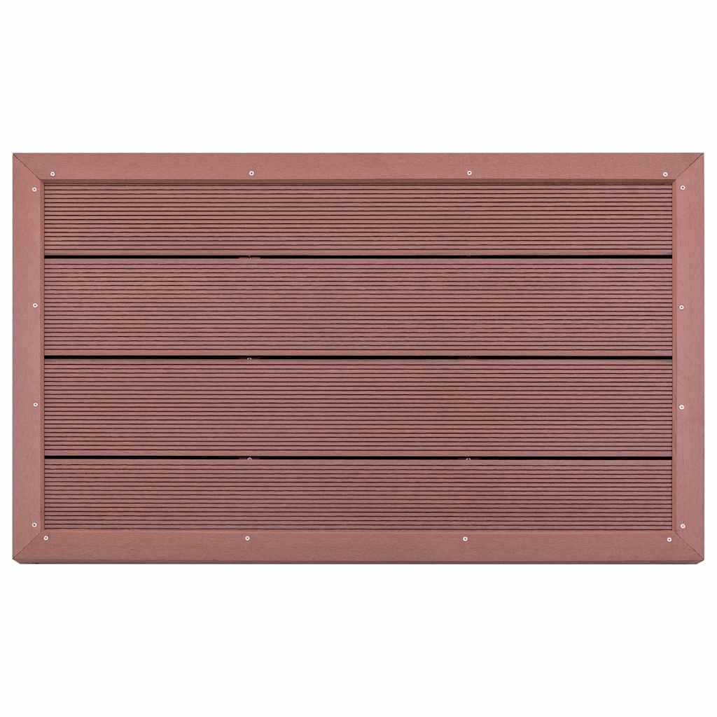 Floor Element for Solar Shower Brown 101x63x5.5 cm WPC