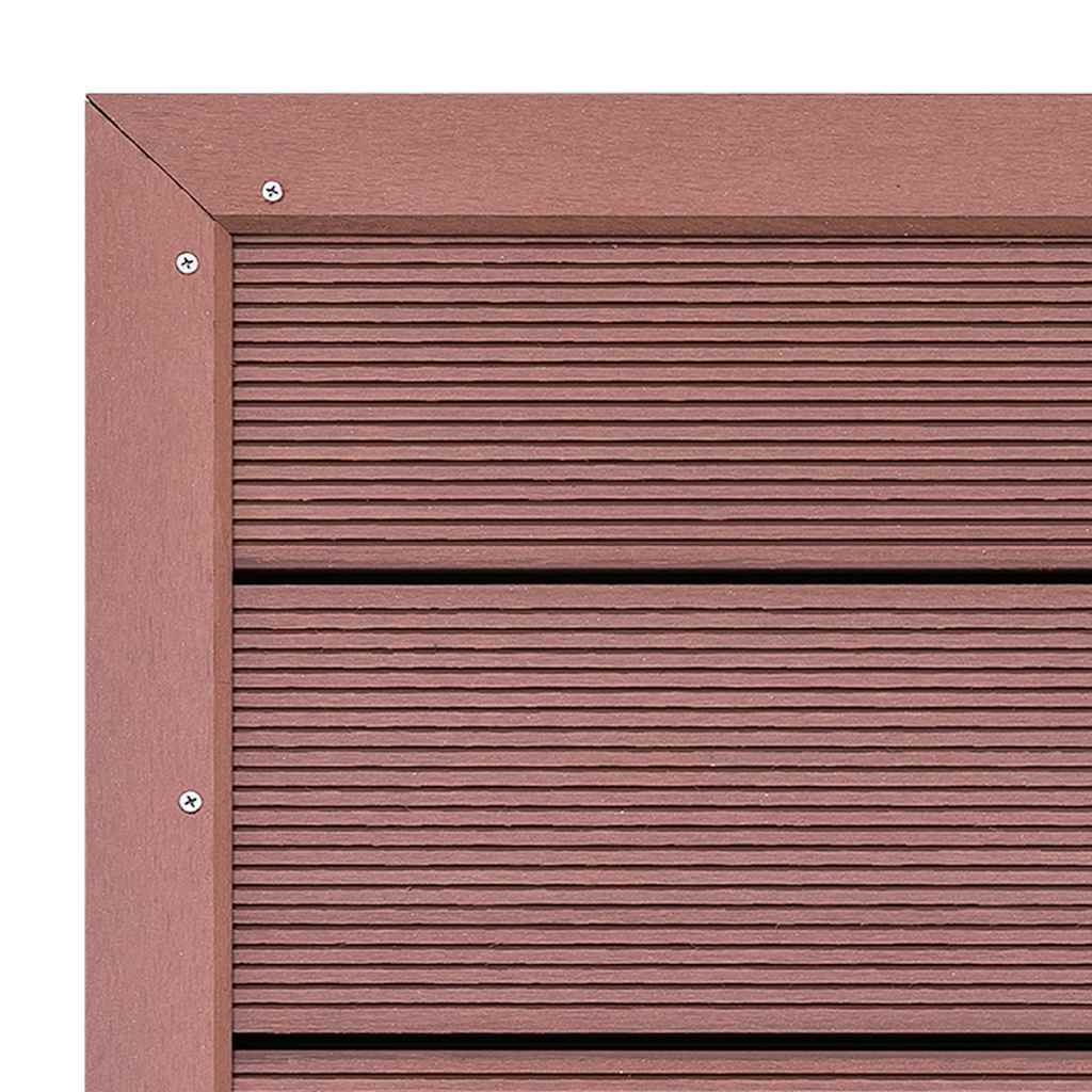 Floor Element for Solar Shower Brown 101x63x5.5 cm WPC