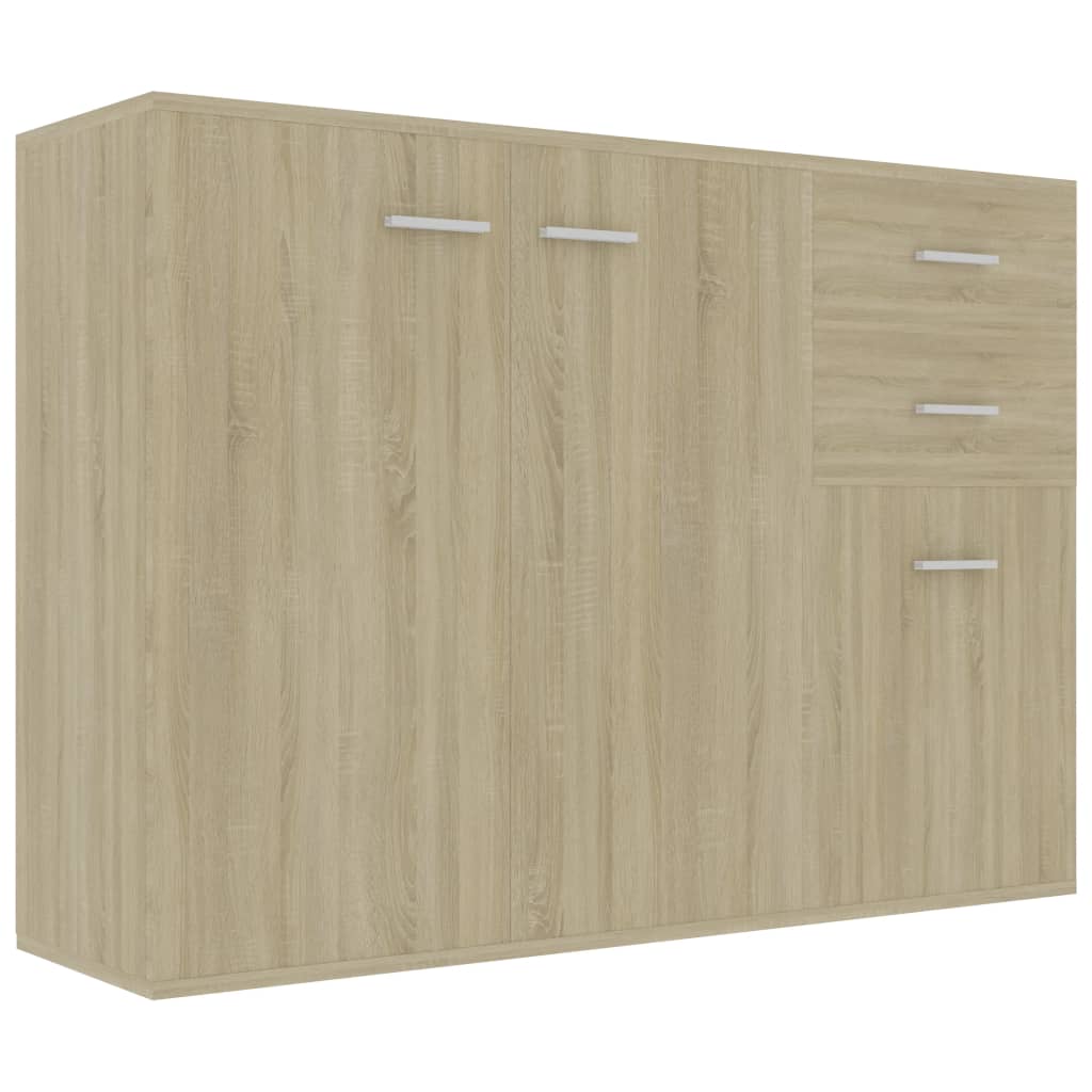 Sideboard Sonoma Oak 105x30x75 cm Engineered Wood