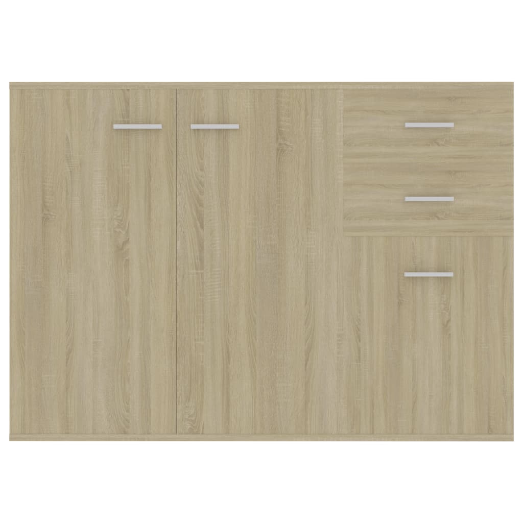 Sideboard Sonoma Oak 105x30x75 cm Engineered Wood