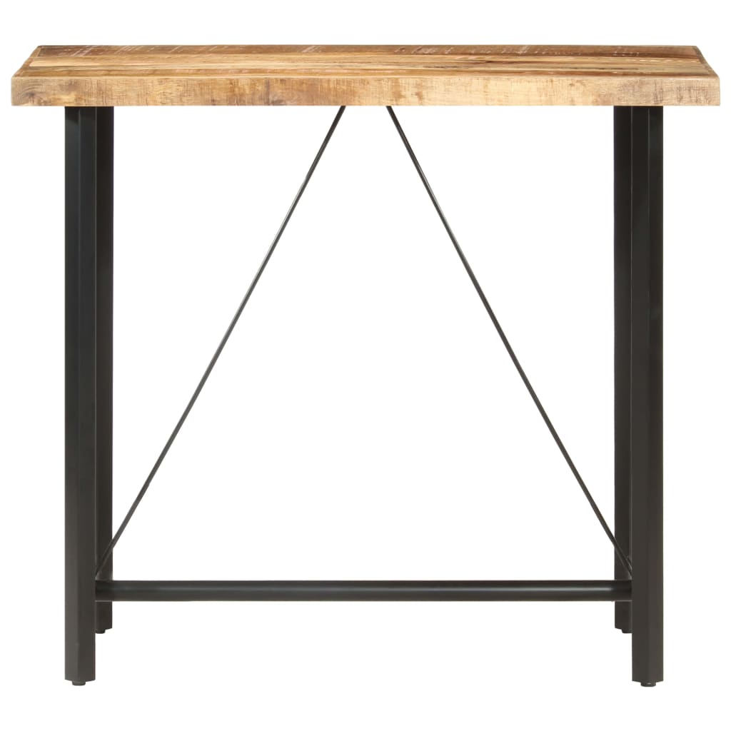 Bar table 120x58x107 cm Rough Mango Wood