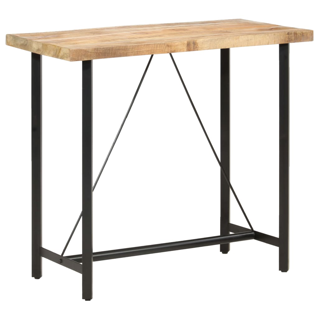 Bar table 120x58x107 cm Rough Mango Wood