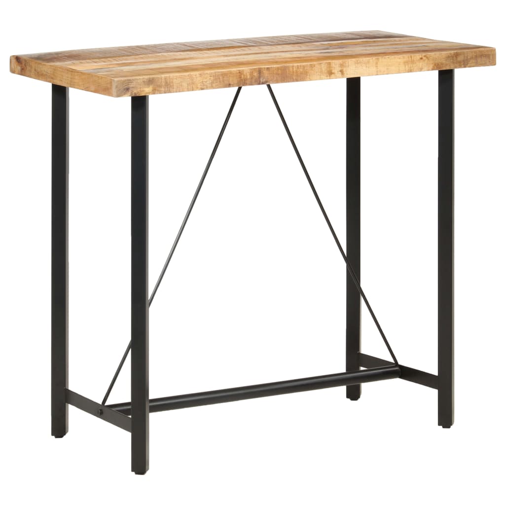 Bar table 120x58x107 cm Rough Mango Wood