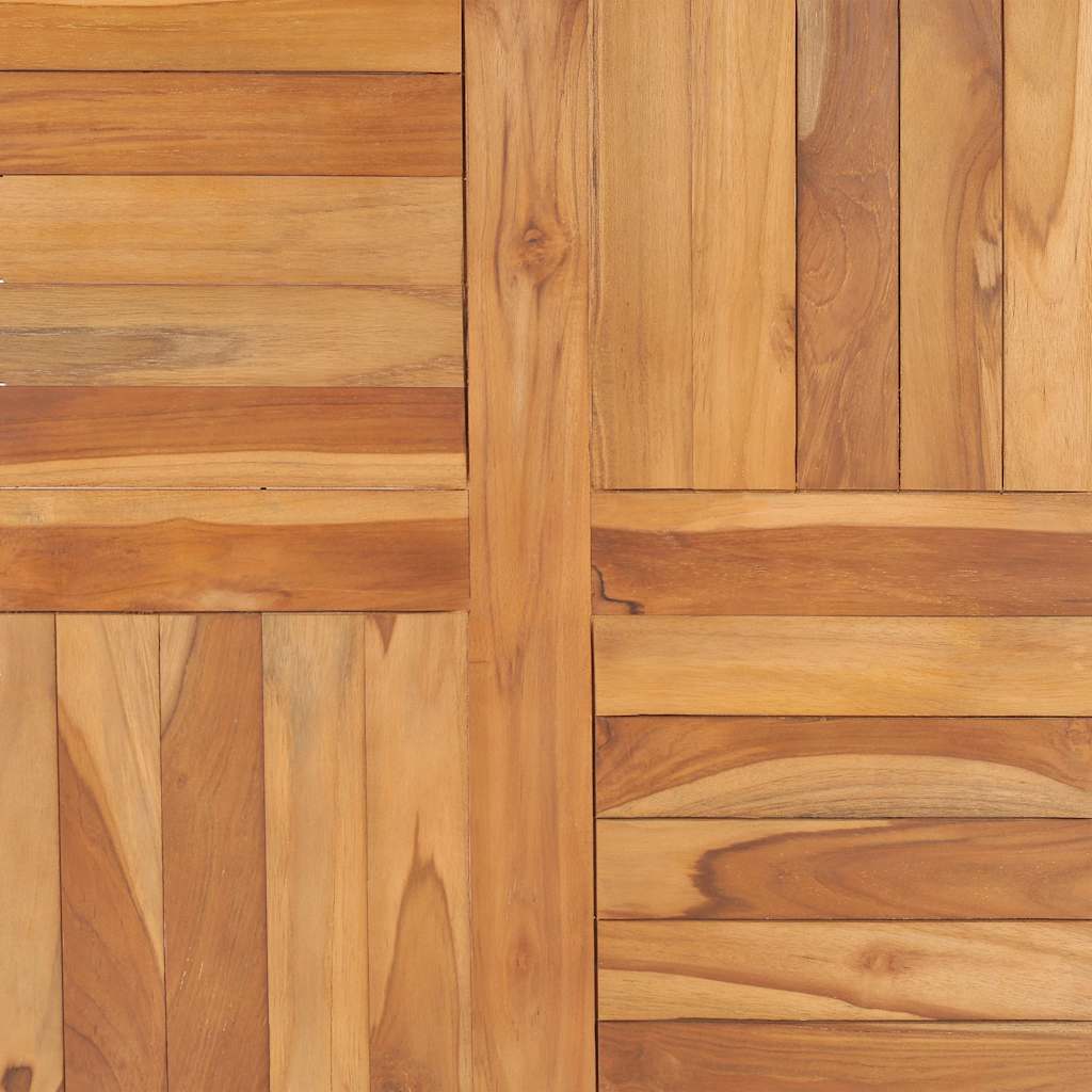 Table Top Solid Teak Wood 70x70x2.5 cm